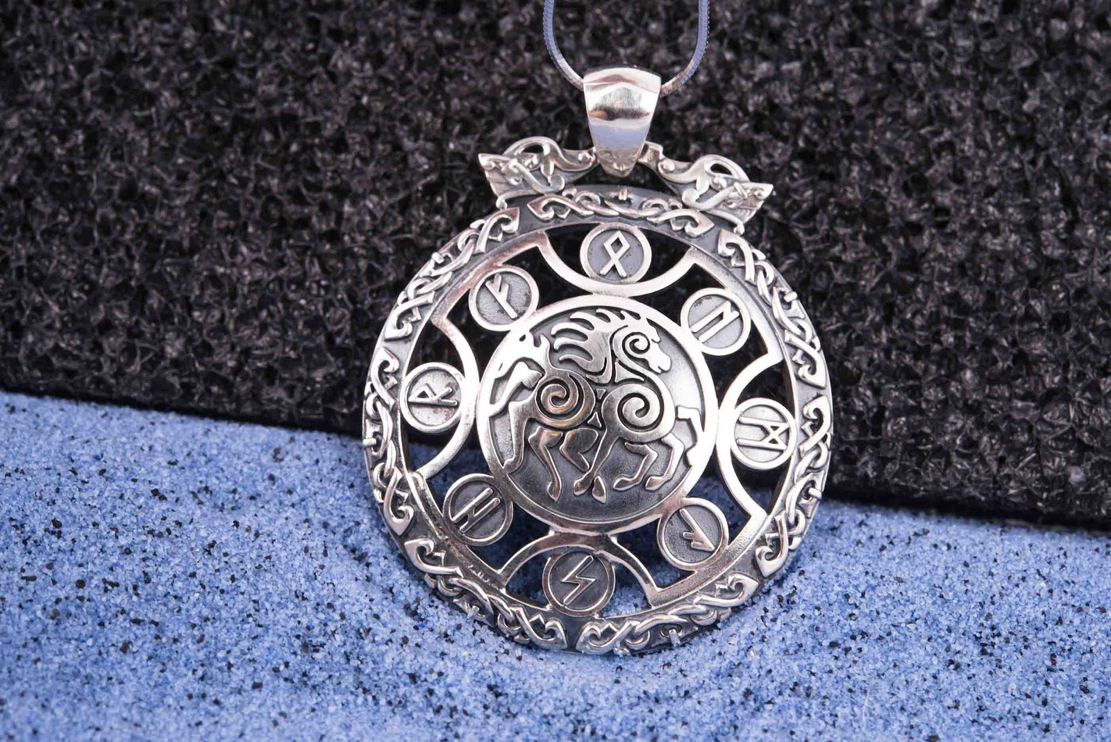 Pendentif Viking Rollon — Argent 925