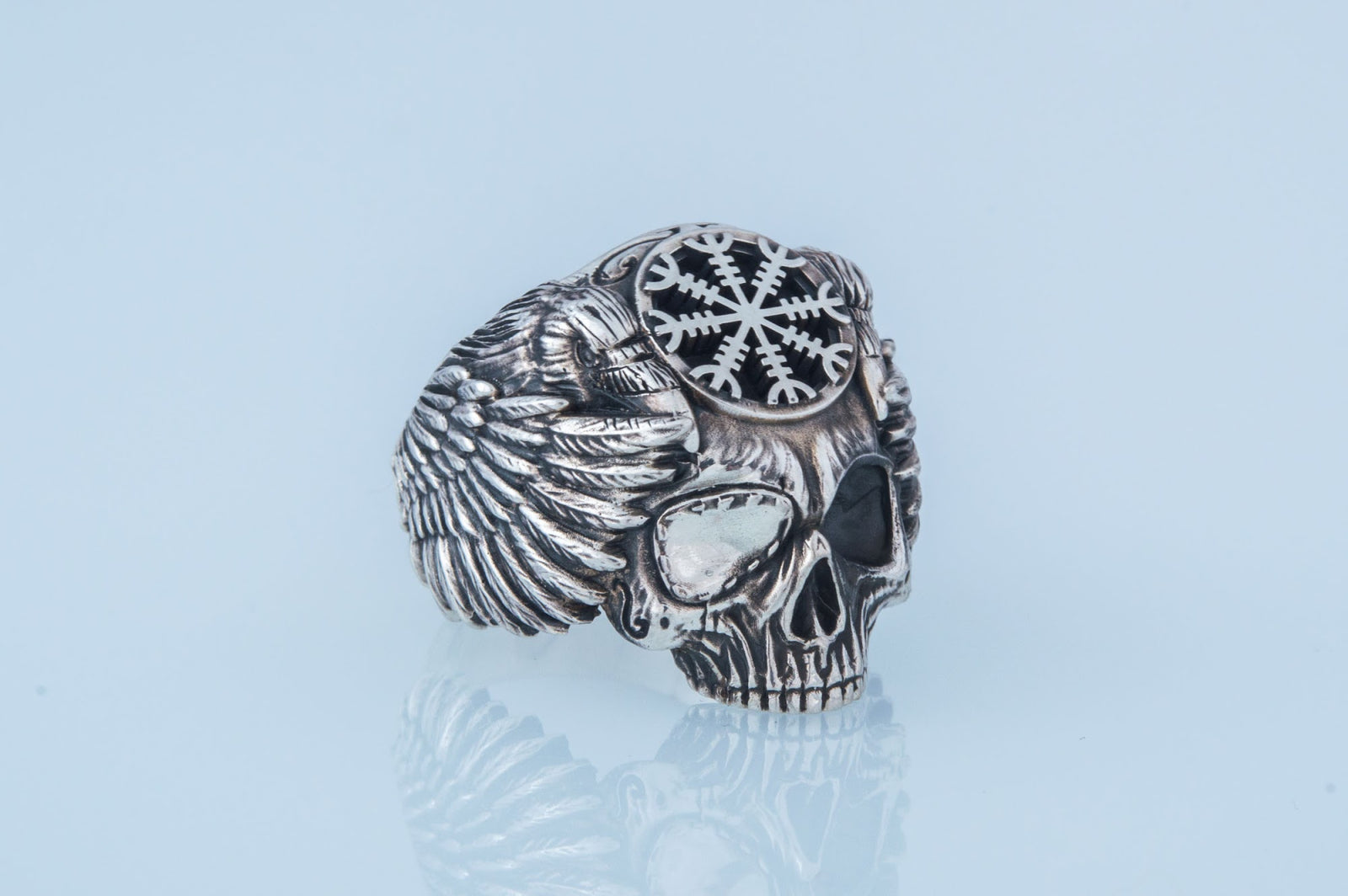 Bague Dieux Vikings Ivar — Argent 925