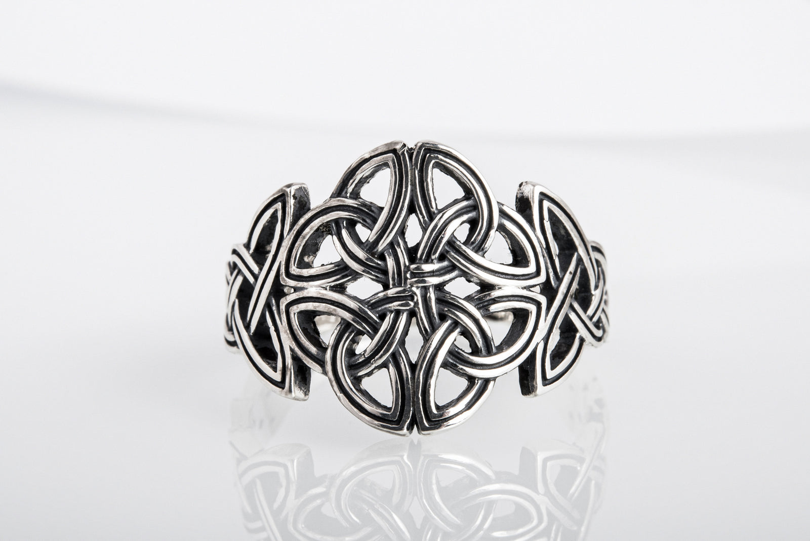 Bague Ornement Viking — Argent 925