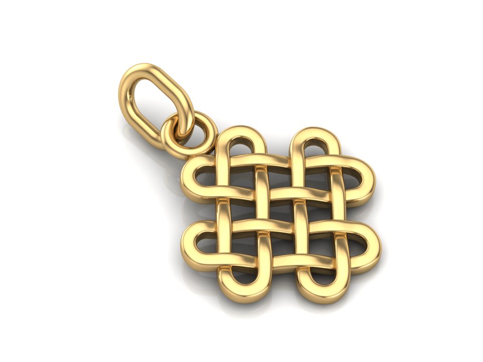 Pendentif Nœud Celtique — Argent 925