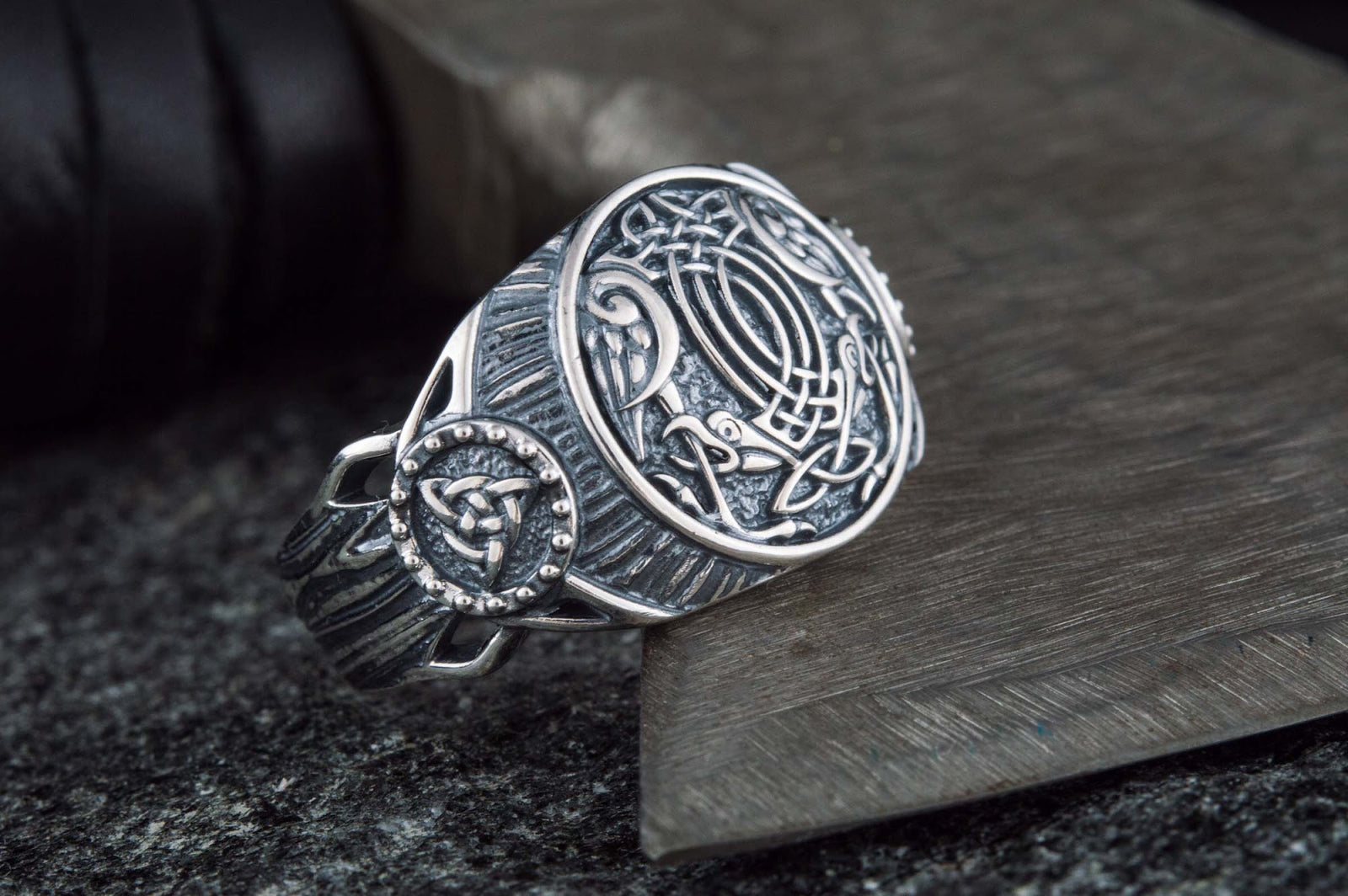 Bague Viking Jarl — Argent 925