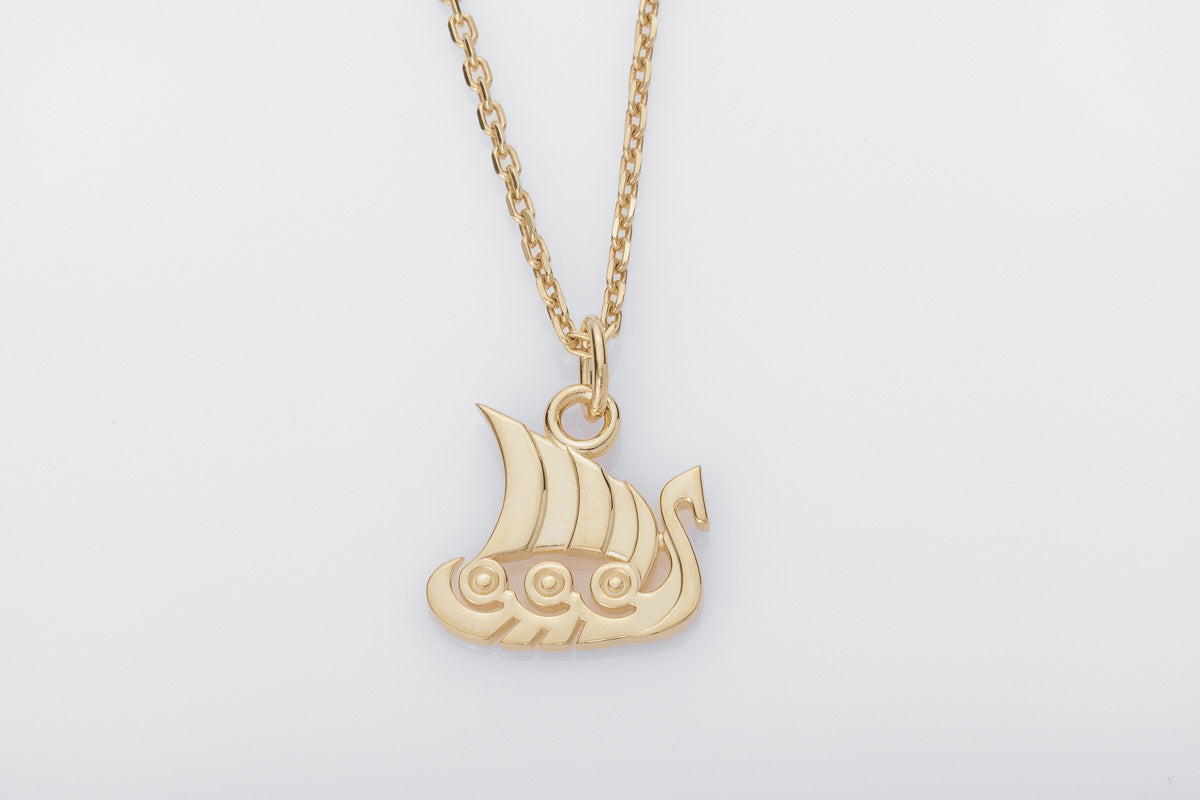 Pendentif Drakkar et Navire — Argent 925
