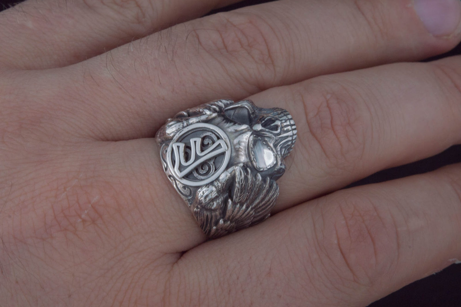Bague Dieux Vikings Floki — Argent 925