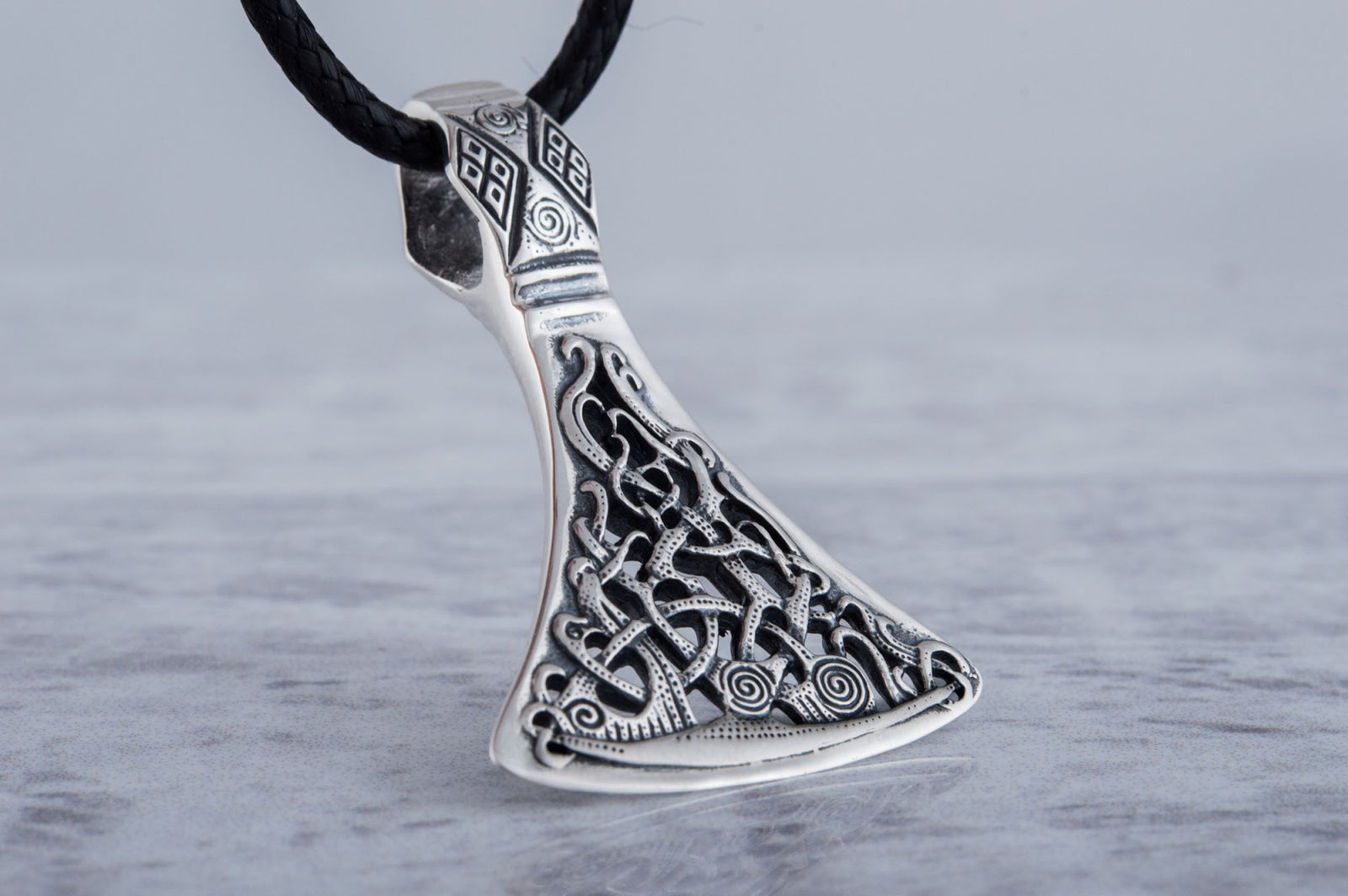 Pendentif Hache et Style Mammen — Argent 925