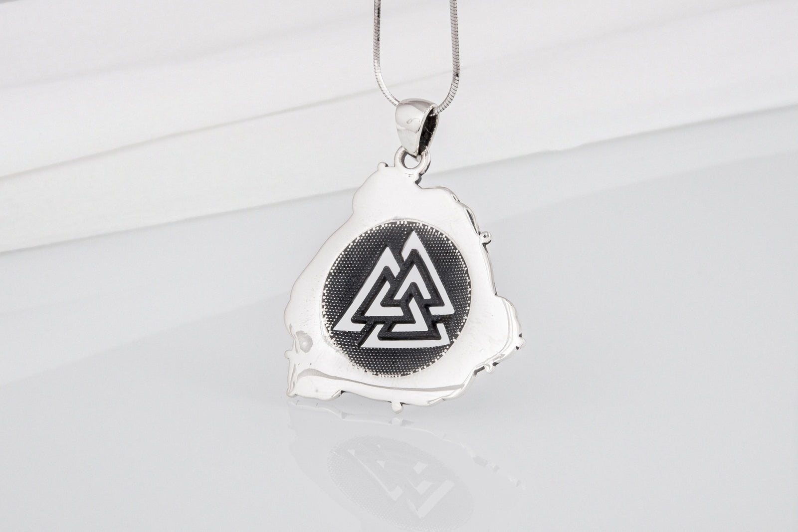 Pendentif Valknut et Ornement Ivar — Argent 925