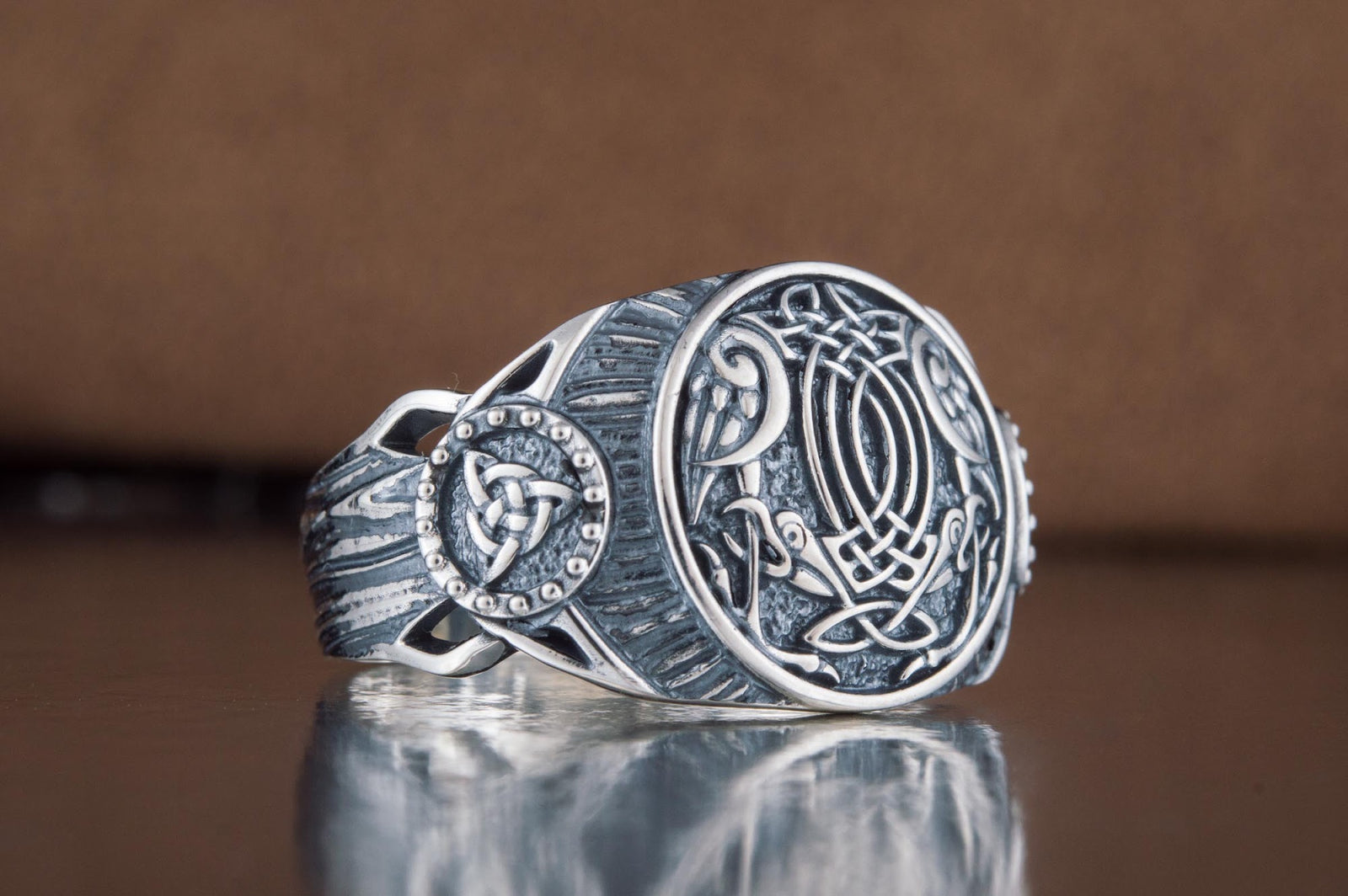 Bague Viking Jarl — Argent 925