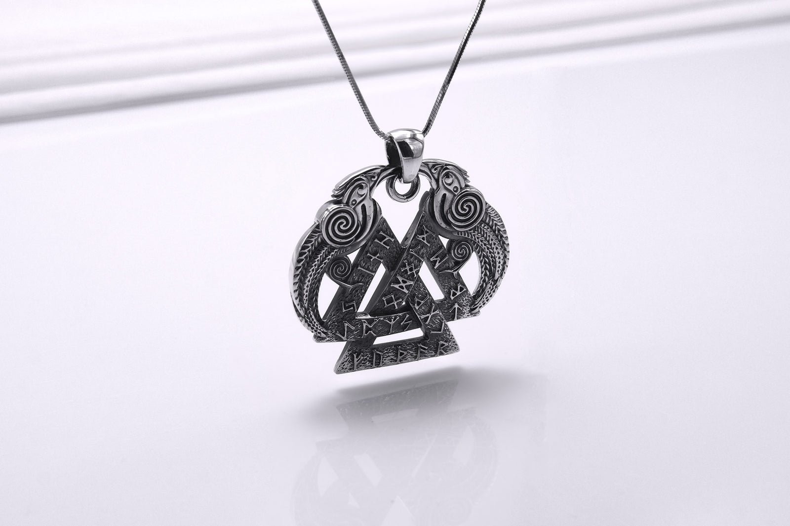 Pendentif Viking Helga — Argent 925