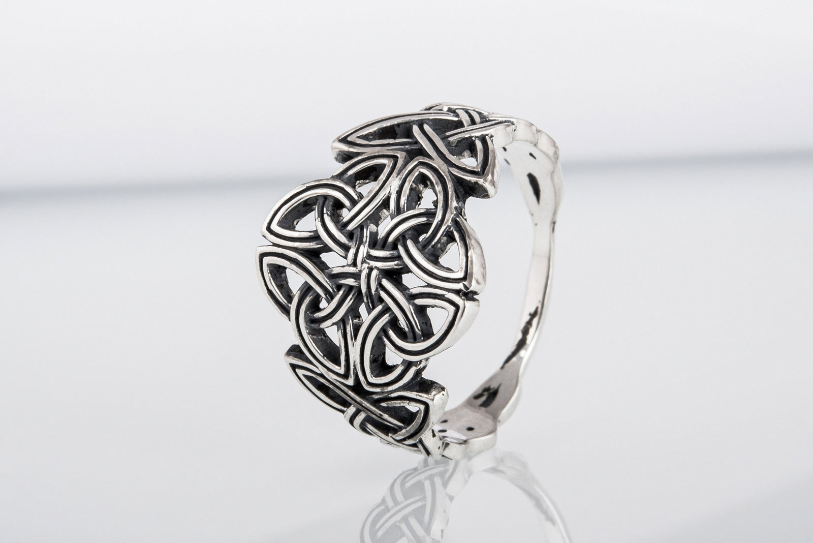 Bague Ornement Viking — Argent 925