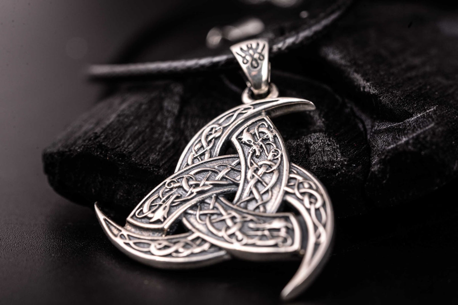 Pendentif Odin Viking — Argent 925