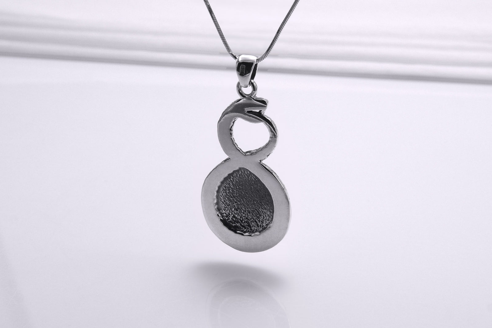 Pendentif Ouroboros et Vegvisir — Argent 925