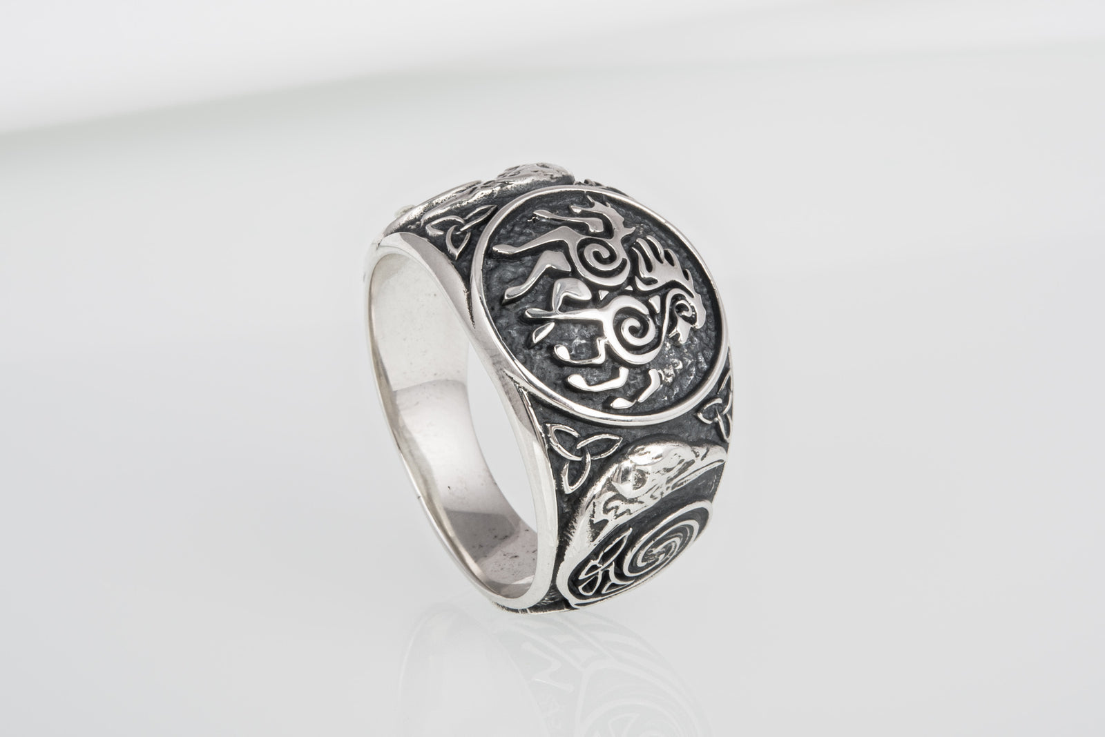 Bague Viking Berserker — Argent 925