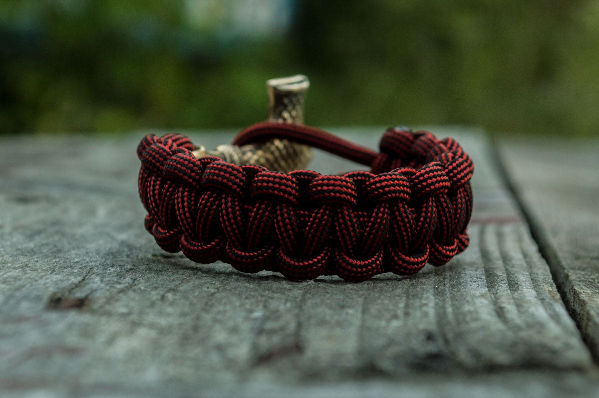 Bracelet Paracorde Marteau de Thor Ivar — Bronze