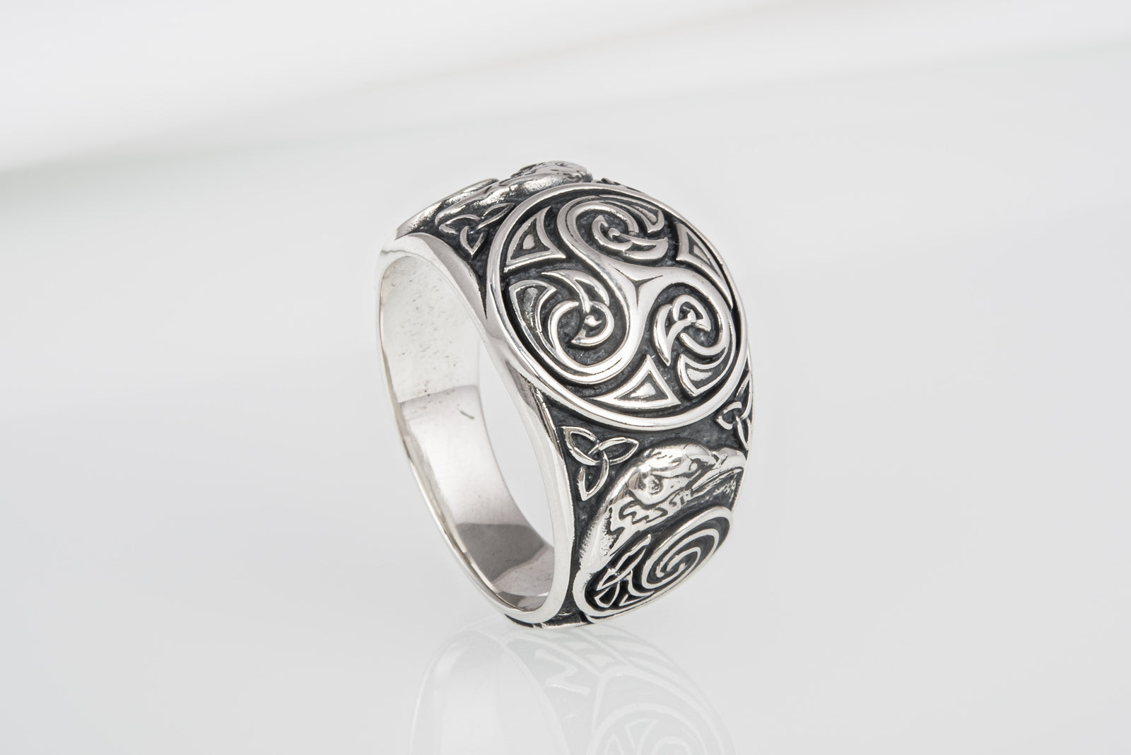 Bague Viking Valhalla — Argent 925