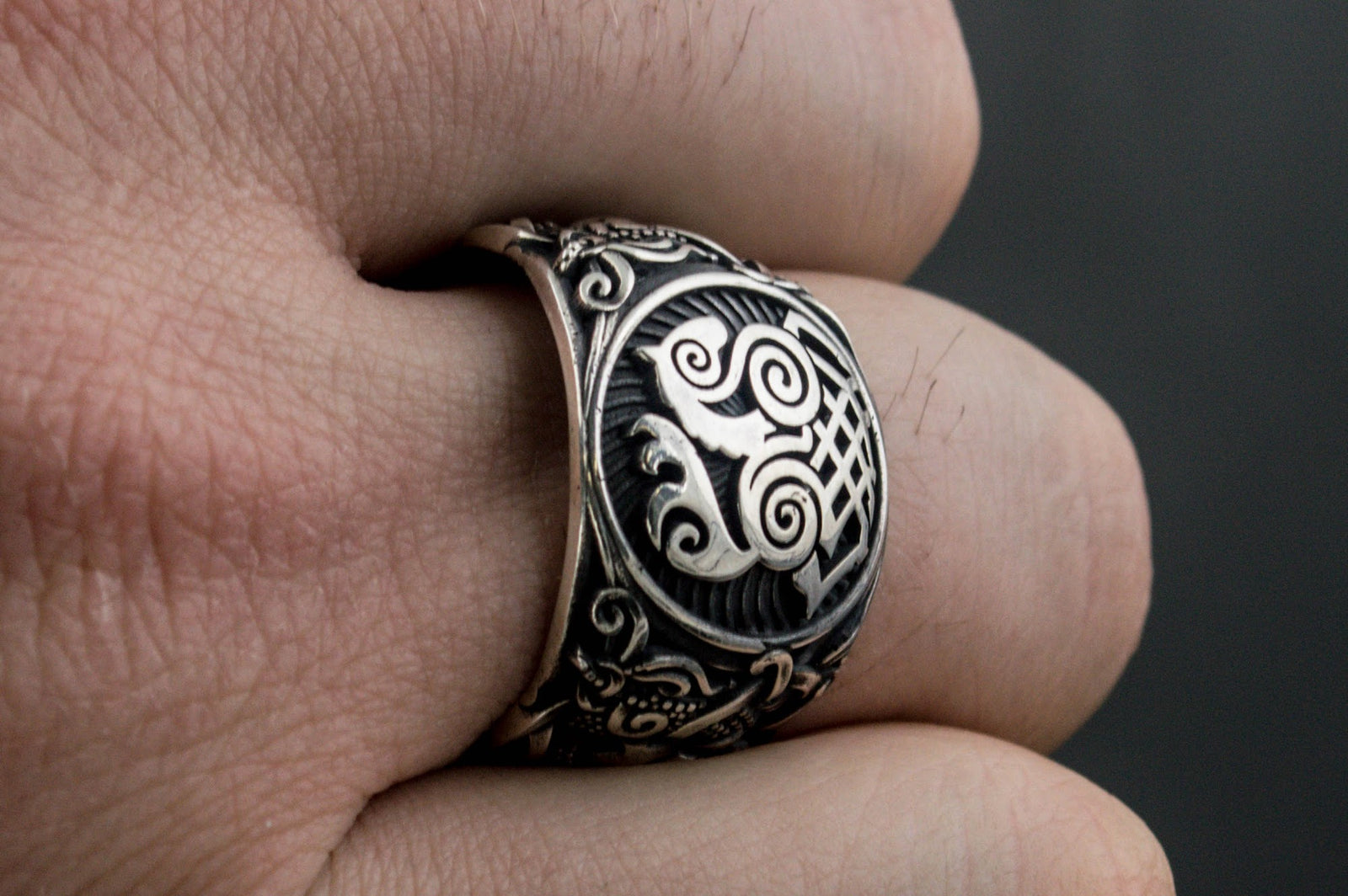 Bague Viking Sven — Argent 925