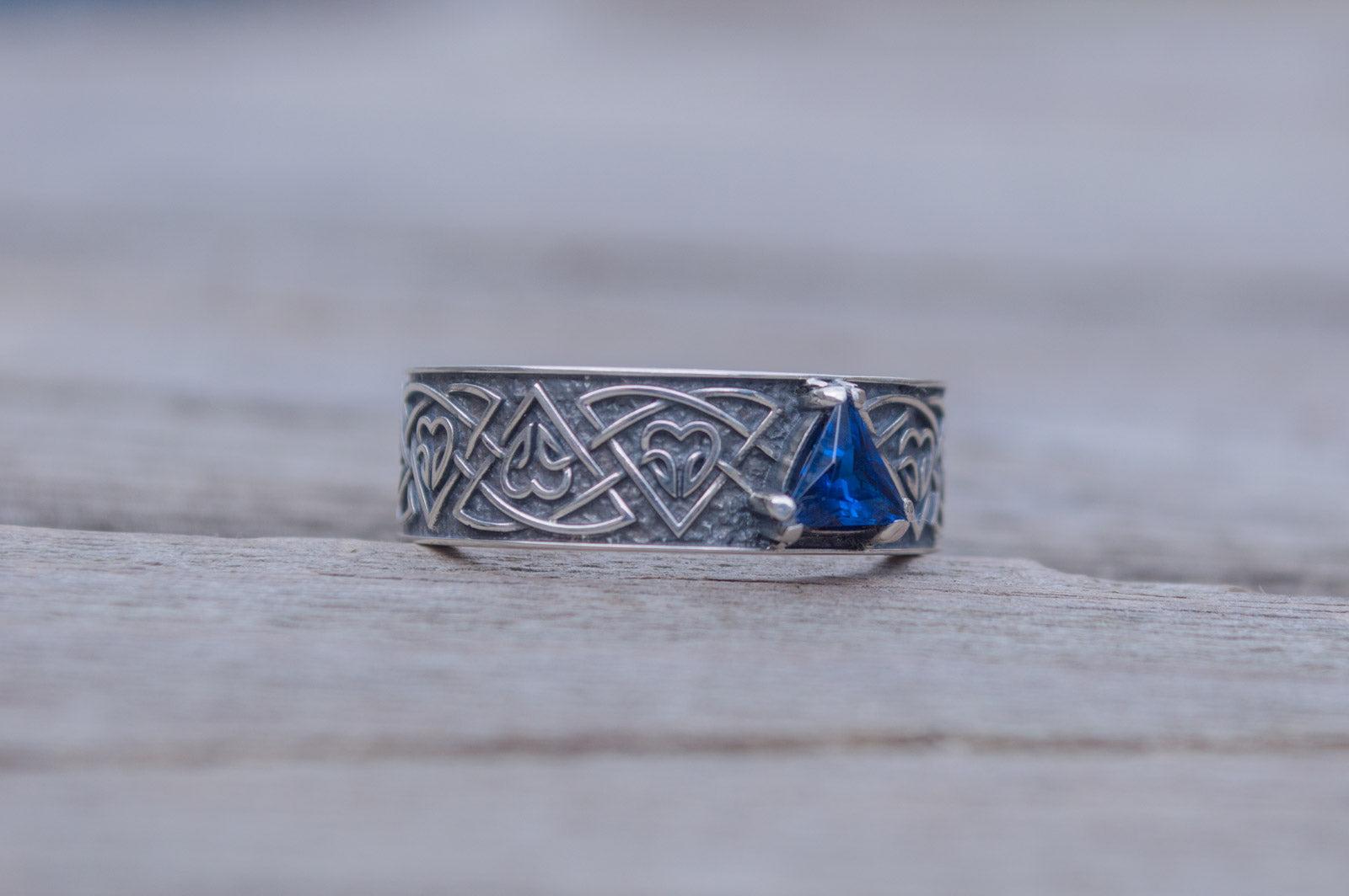 Bague Anneau Viking Rurik — Argent 925