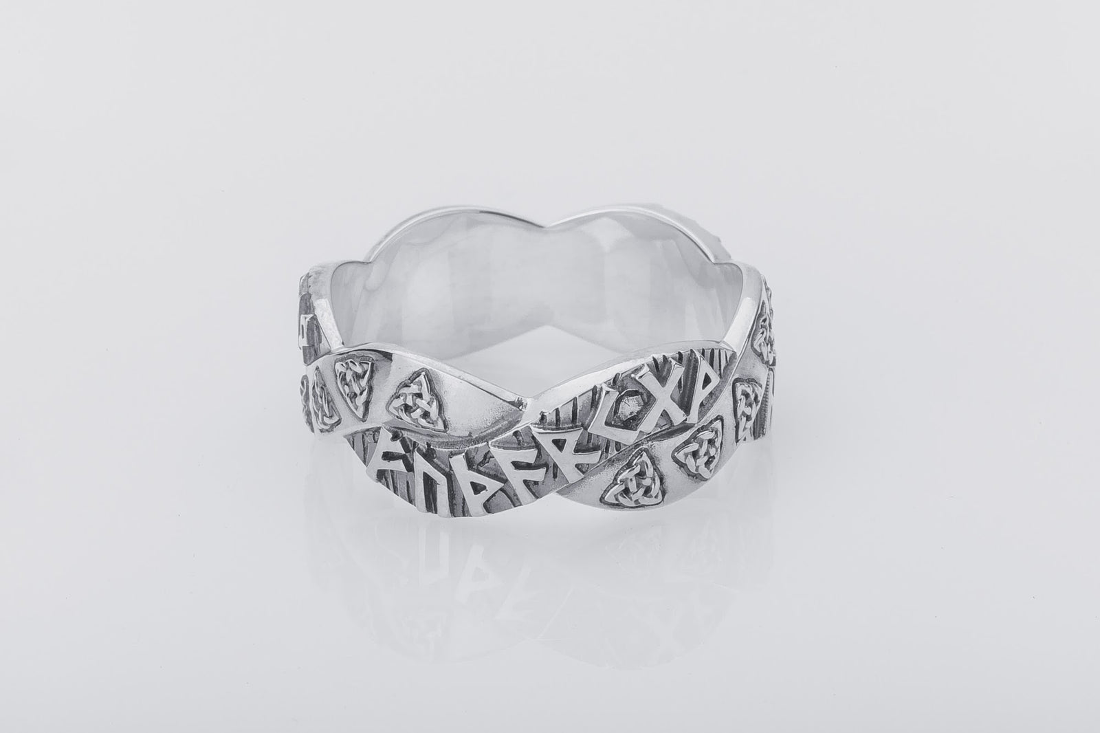 Bague Runique Gunnar — Argent 925