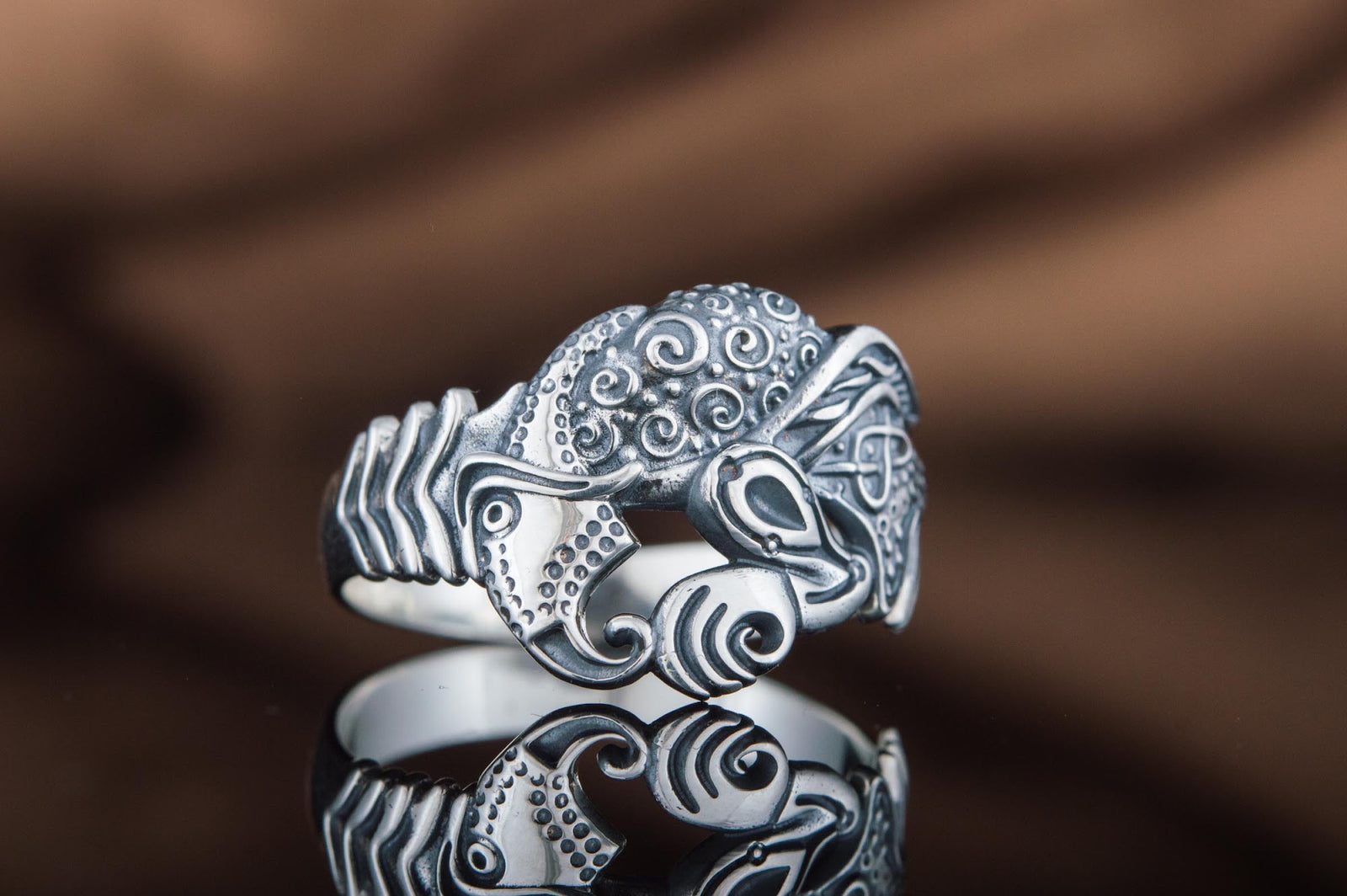 Bague Corbeau — Argent 925