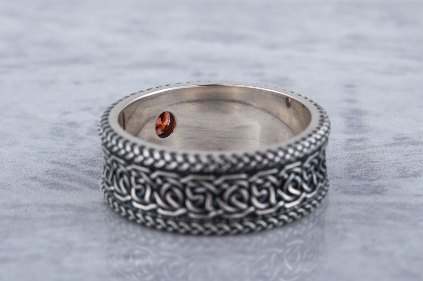Bague Ornement Halvar — Argent 925