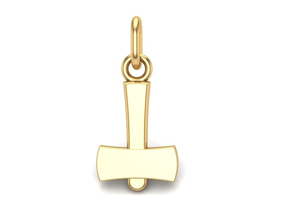 Pendentif Marteau et Thor — Argent 925