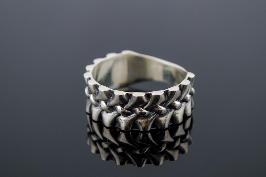 Bague Bergthor des Fjords — Argent 925