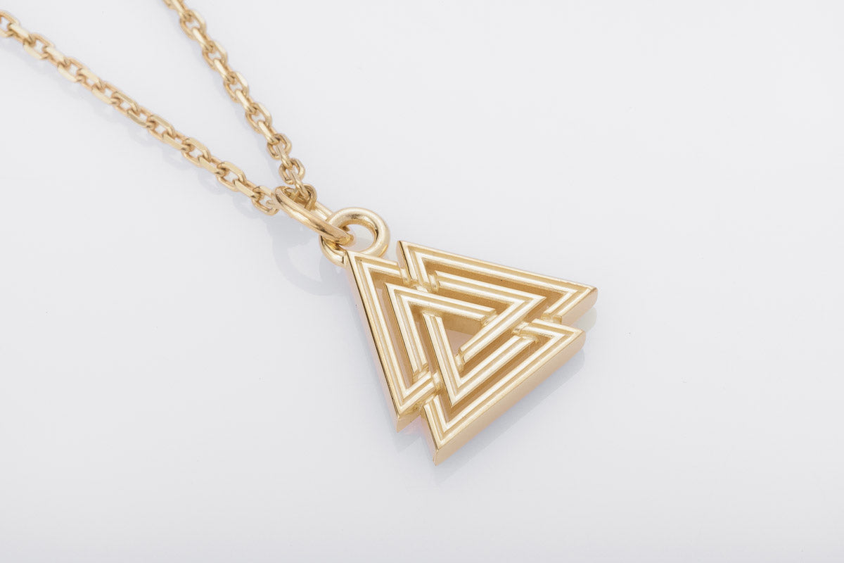 Pendentif Valknut Miniature — Argent 925