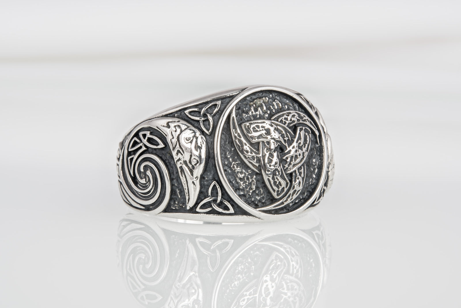 Bague Viking Fjord — Argent 925