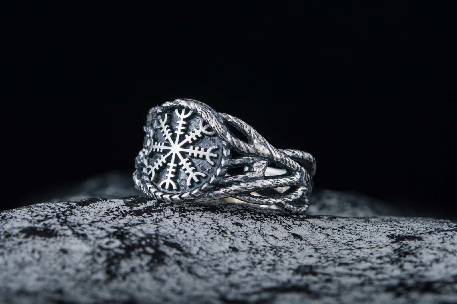 Bague Vegvisir — Argent 925