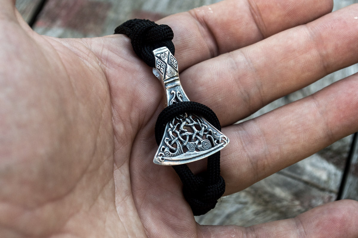 Pendentif Paracorde Floki — Argent 925