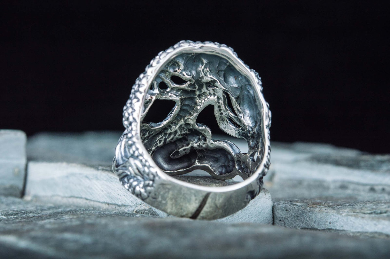 Bague Viking Leif — Argent 925