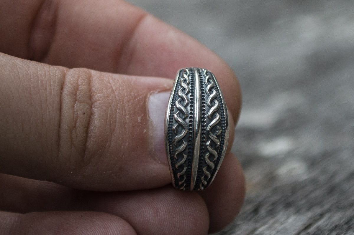 Bague Anneau Viking Ulf — Argent 925