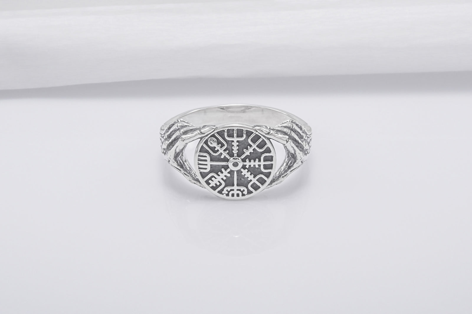 Bague Minimaliste Vegvisir — Argent 925