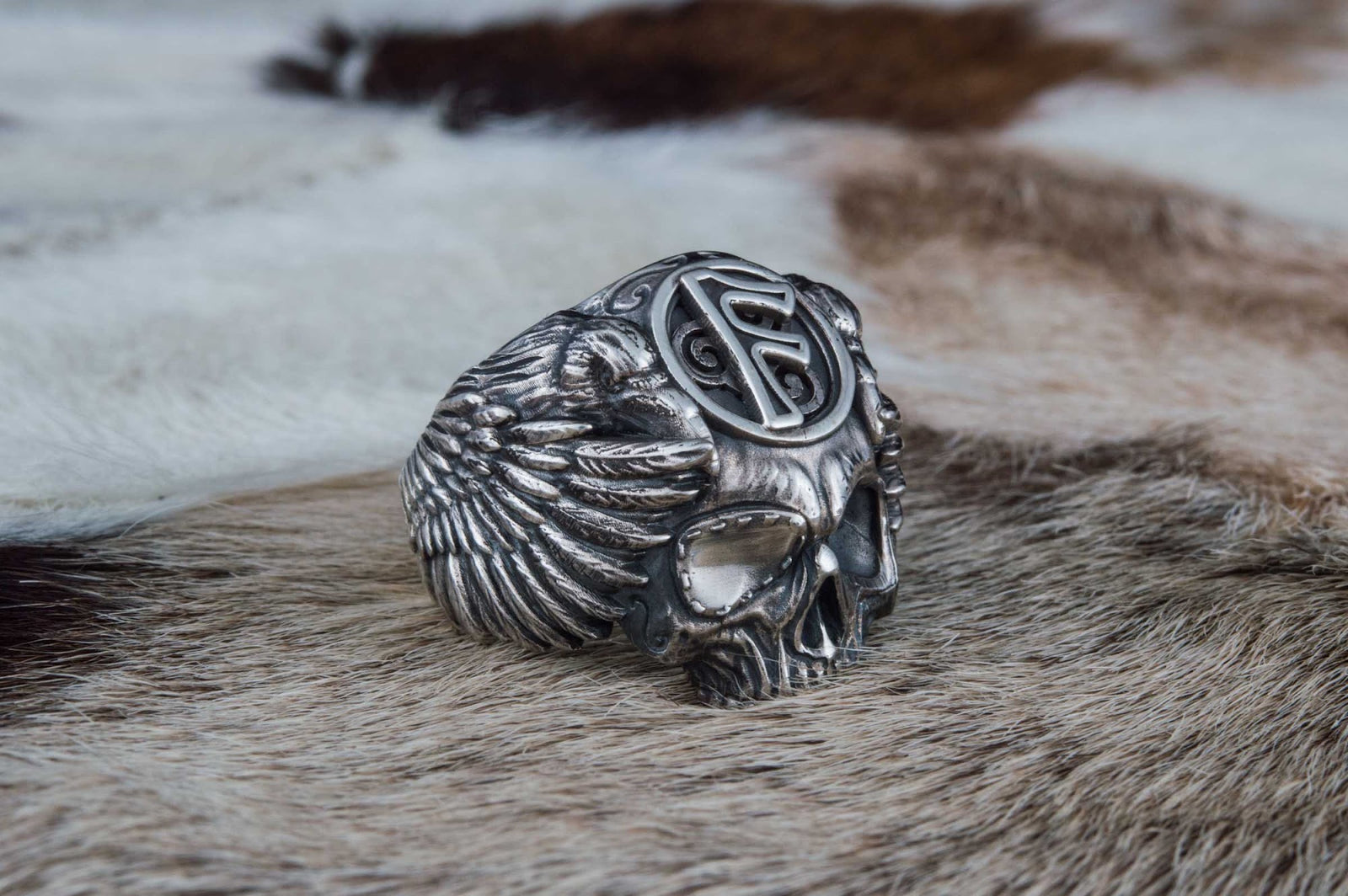 Bague Dieux Vikings Floki — Argent 925
