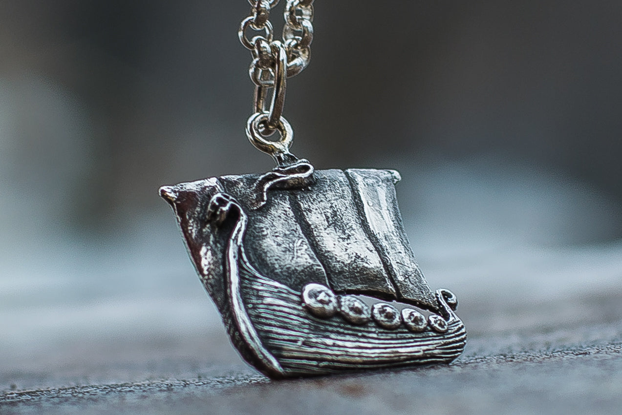 Pendentif Navire — Argent 925