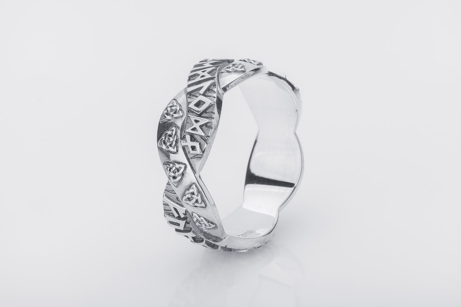 Bague Runique Gunnar — Argent 925