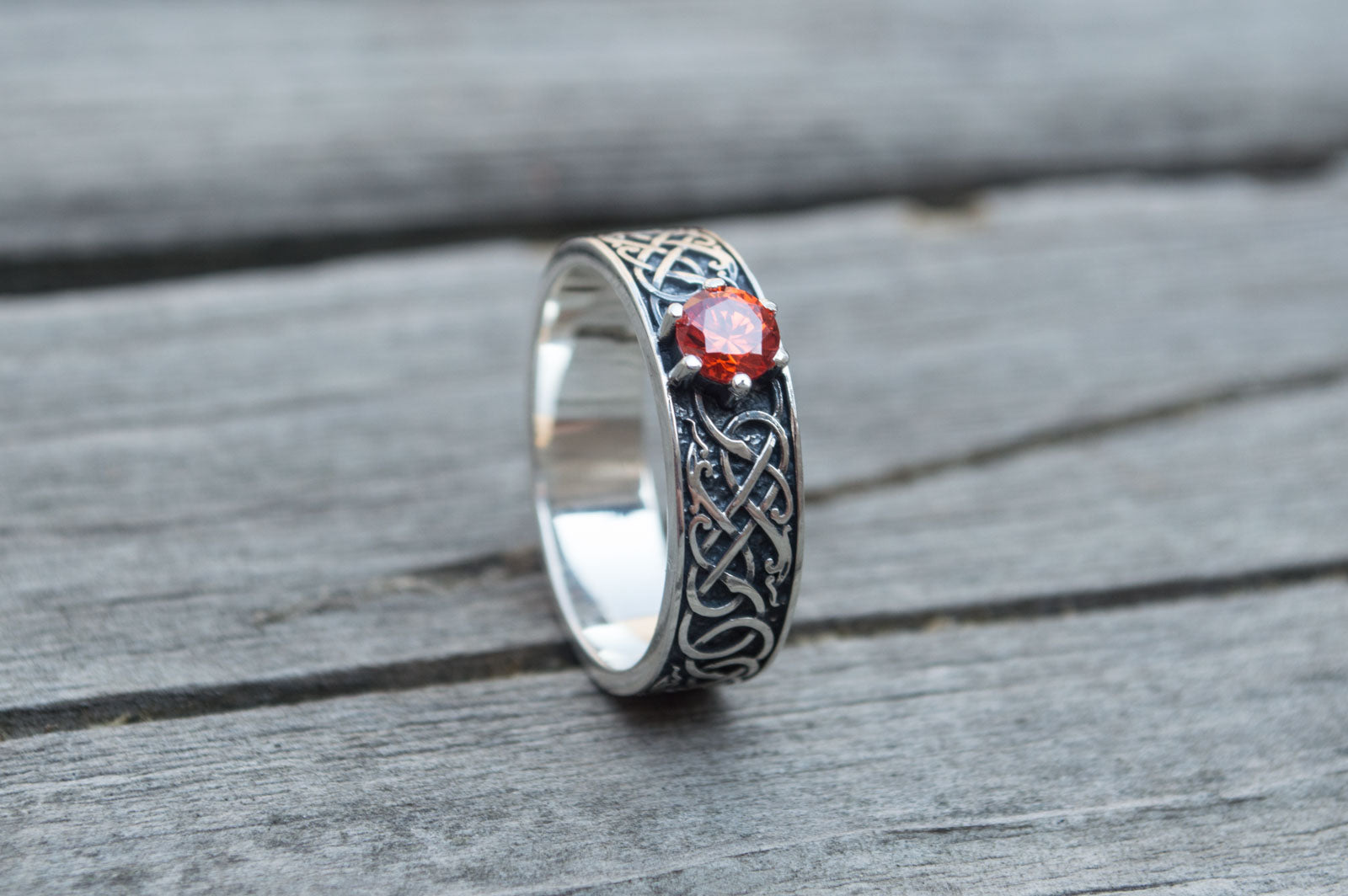 Bague Anneau Viking Rollon — Argent 925