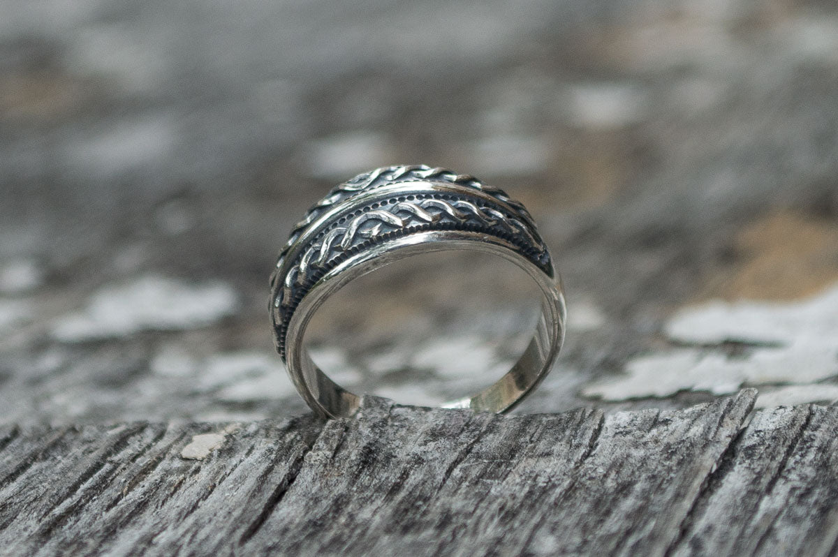 Bague Anneau Viking Ulf — Argent 925