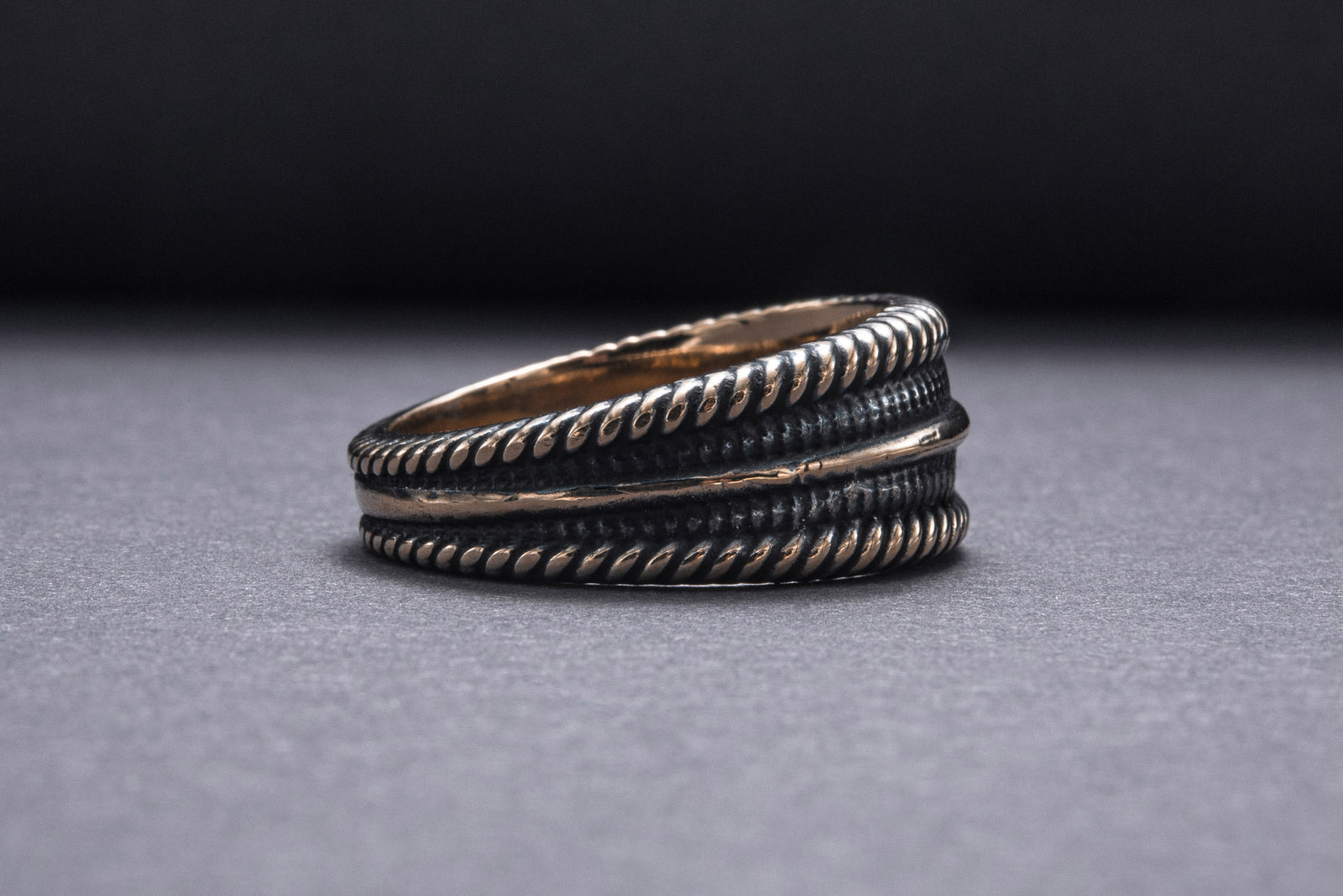 Bague Anneau Alva — Bronze