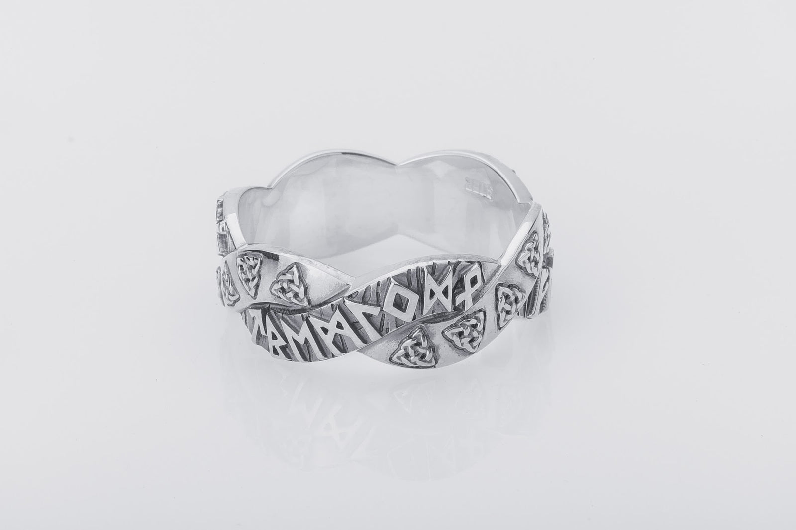 Bague Runique Gunnar — Argent 925
