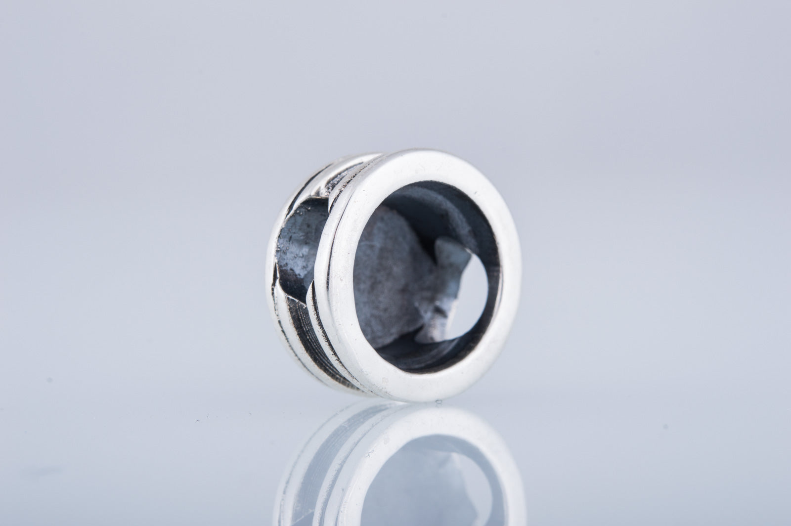 Pendentif Soleil Noir Ragnar — Argent 925