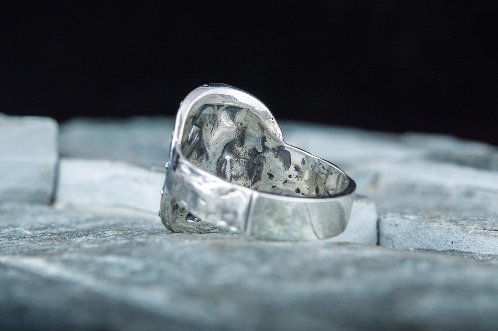 Bague Bouclier — Argent 925