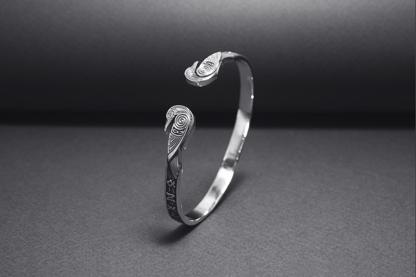 Bracelet Viking Grand Modèle — Argent 925