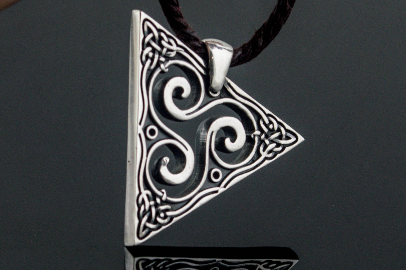 Pendentif Spirale — Argent 925