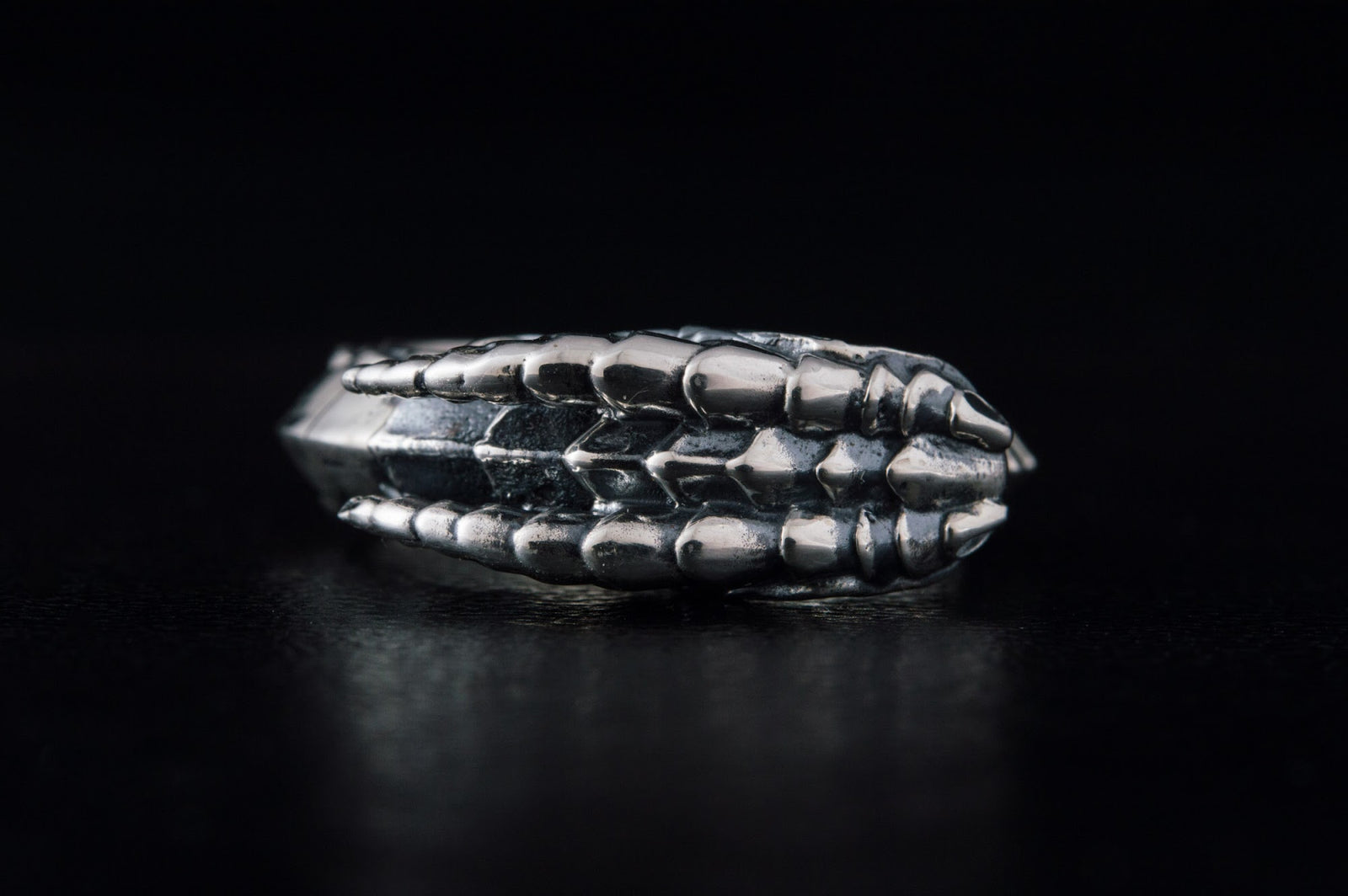 Bague Symboles Vikings Floki — Argent 925