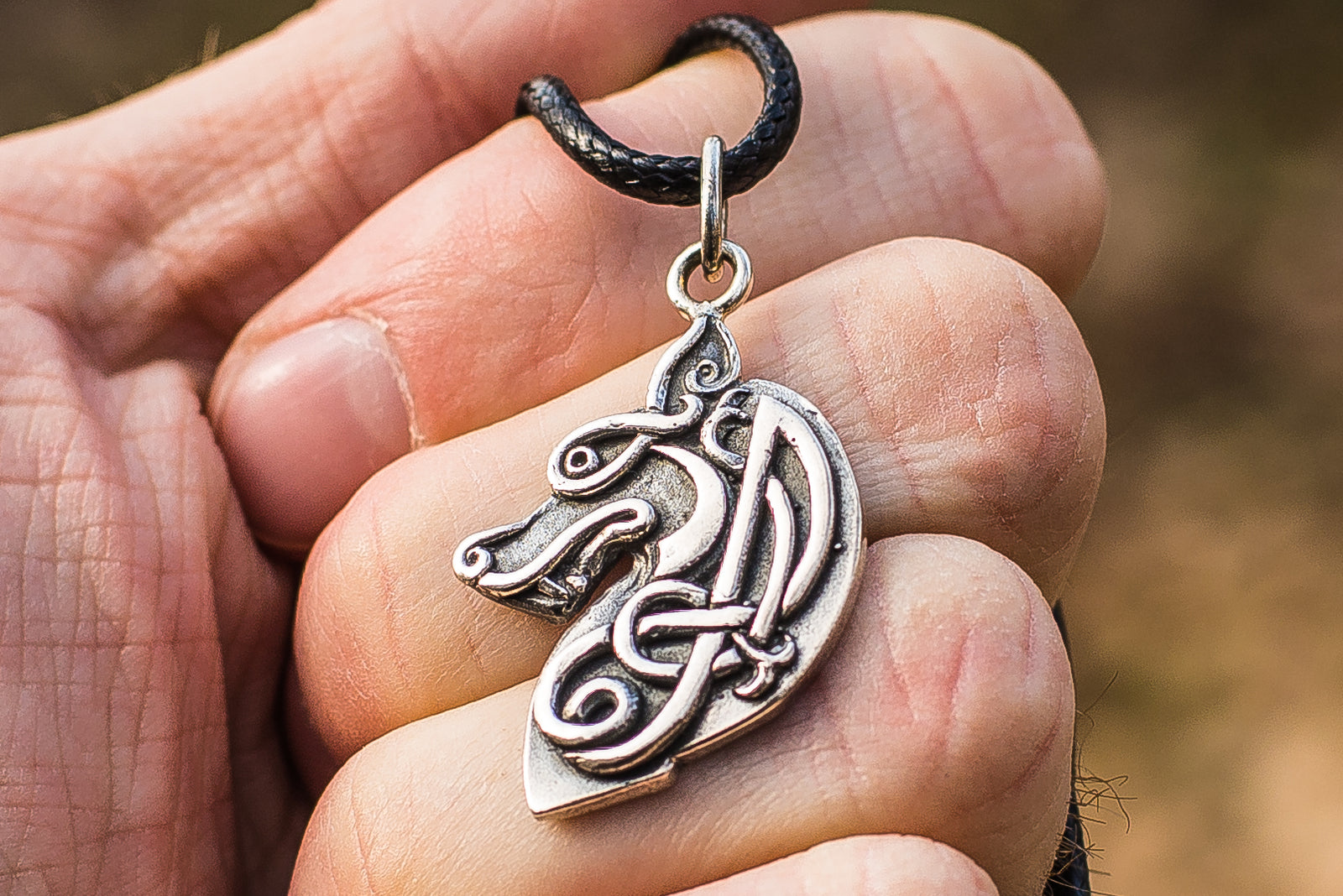 Pendentif Viking Midgard — Argent 925