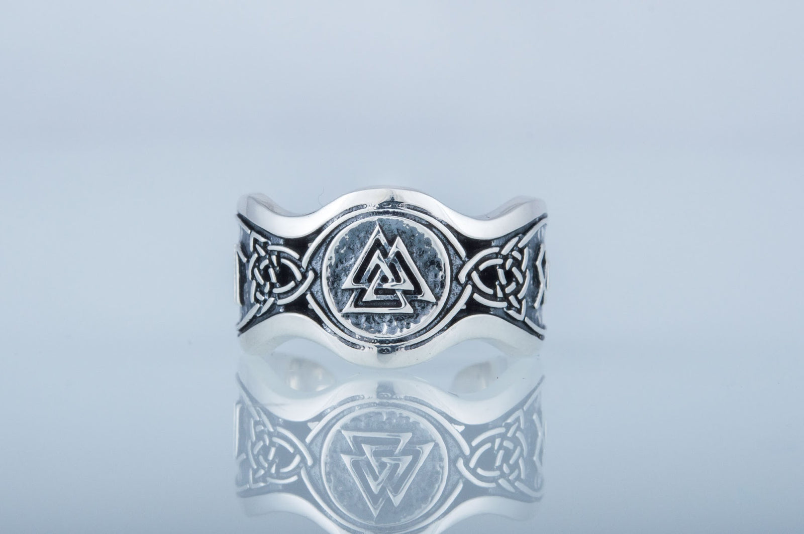 Bague Viking Salut à Odin — Argent 925