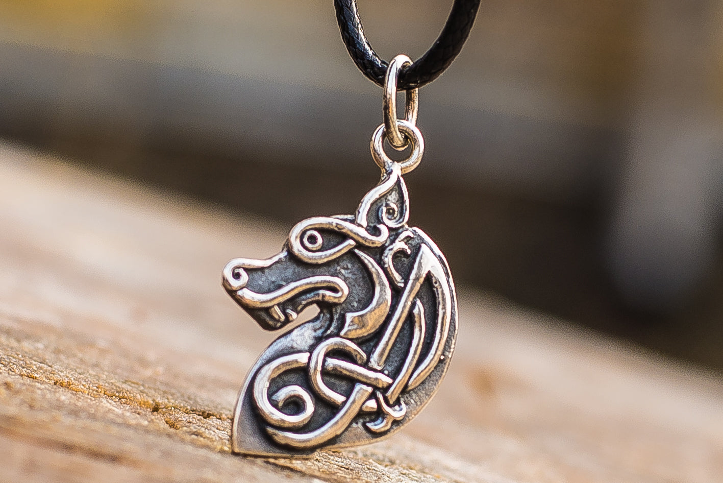 Pendentif Viking Midgard — Argent 925