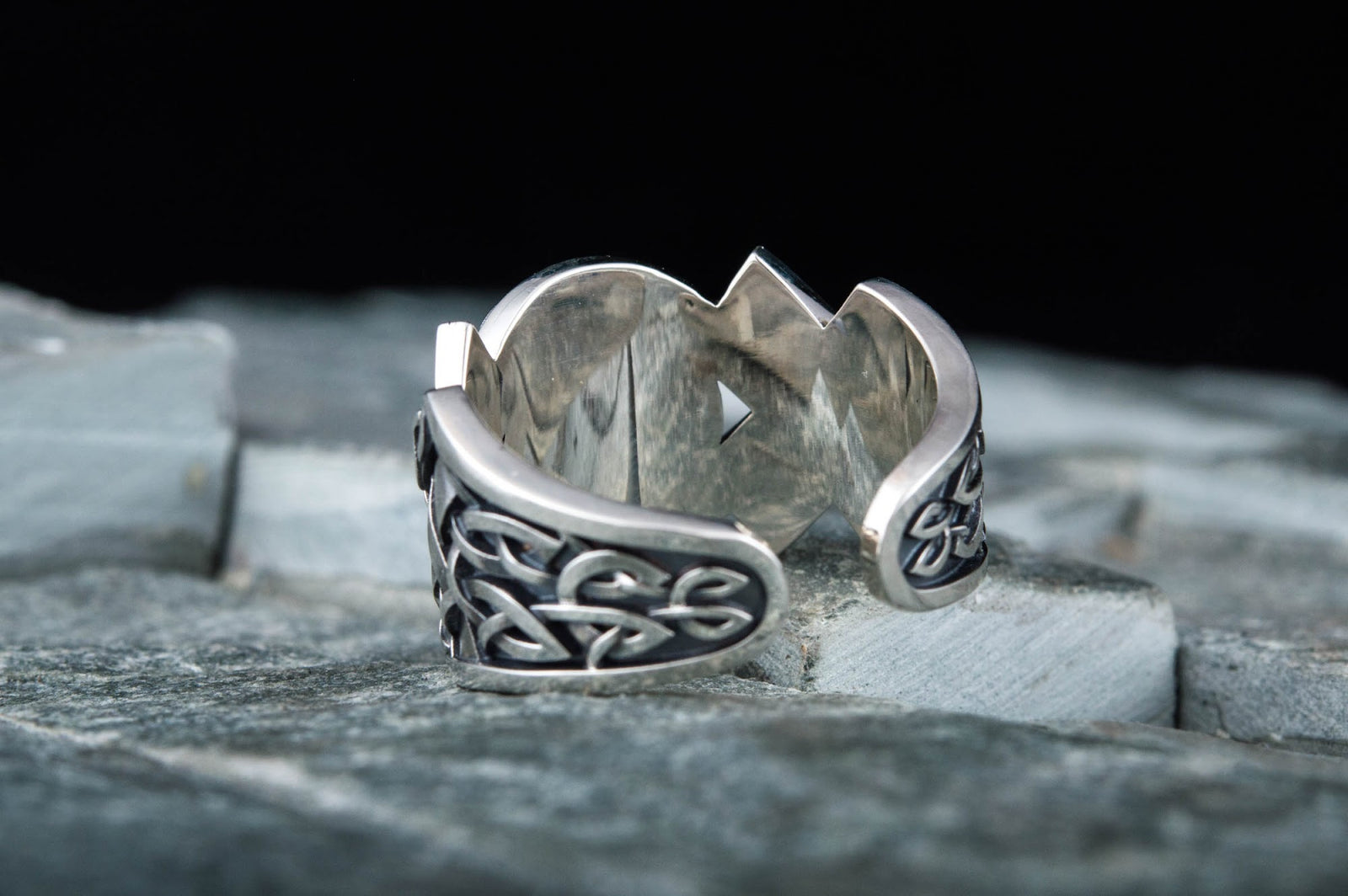 Bague Chevalière Viking Bjorn — Argent 925
