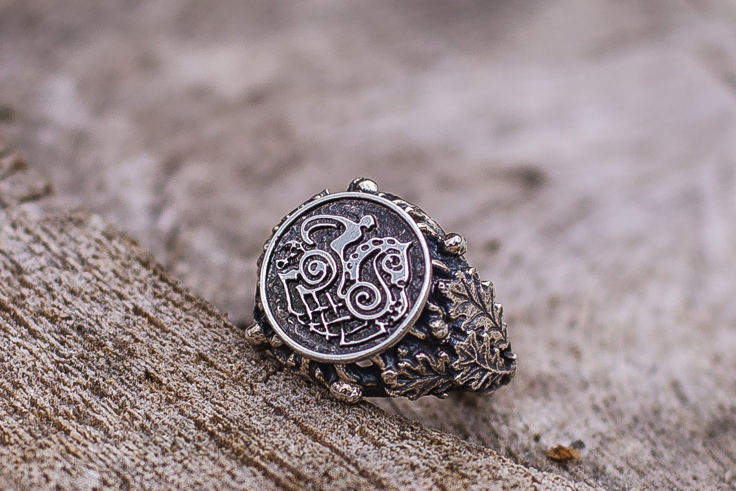 Bague Viking Erik — Argent 925