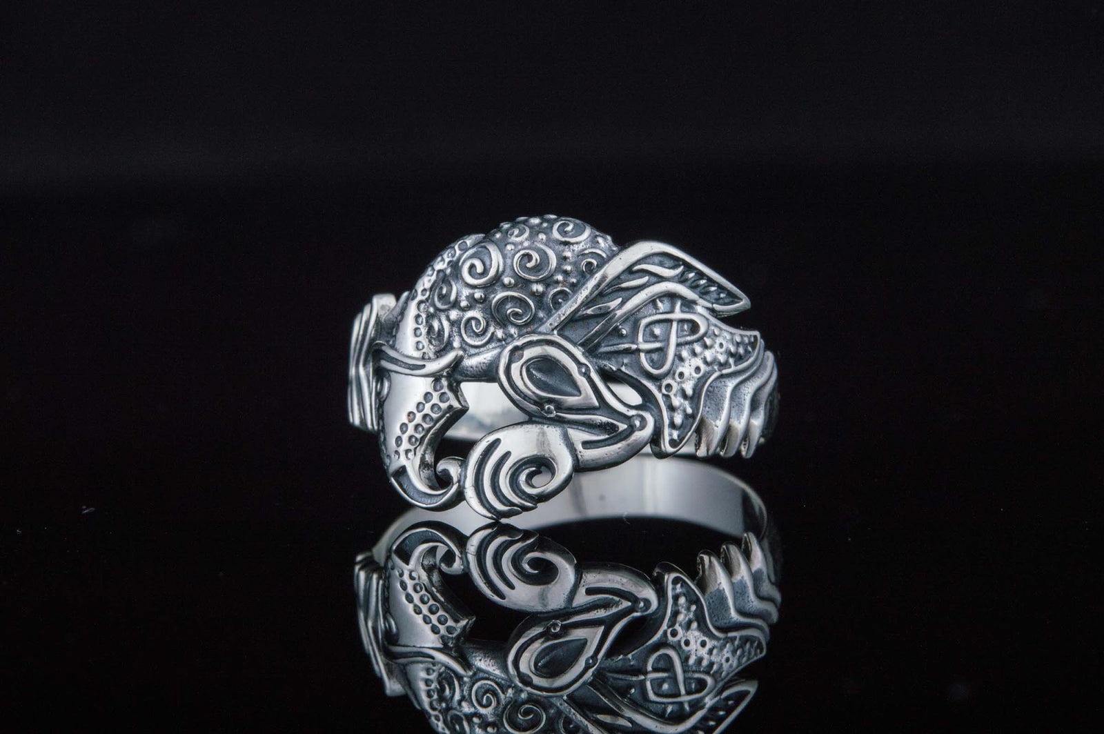 Bague Corbeau — Argent 925