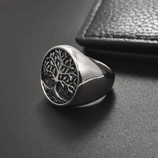 BAGUE ARBRE DE VIE - Viking Héritage